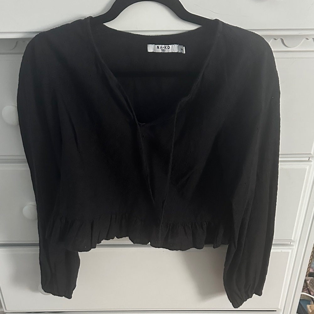 NA-KD Black Women's Blouse